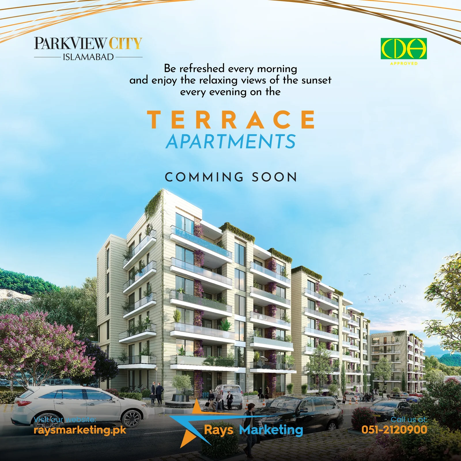 Houses Vs Apartments ParkView-City-Islamabad-introduces-Terrace-Apartments