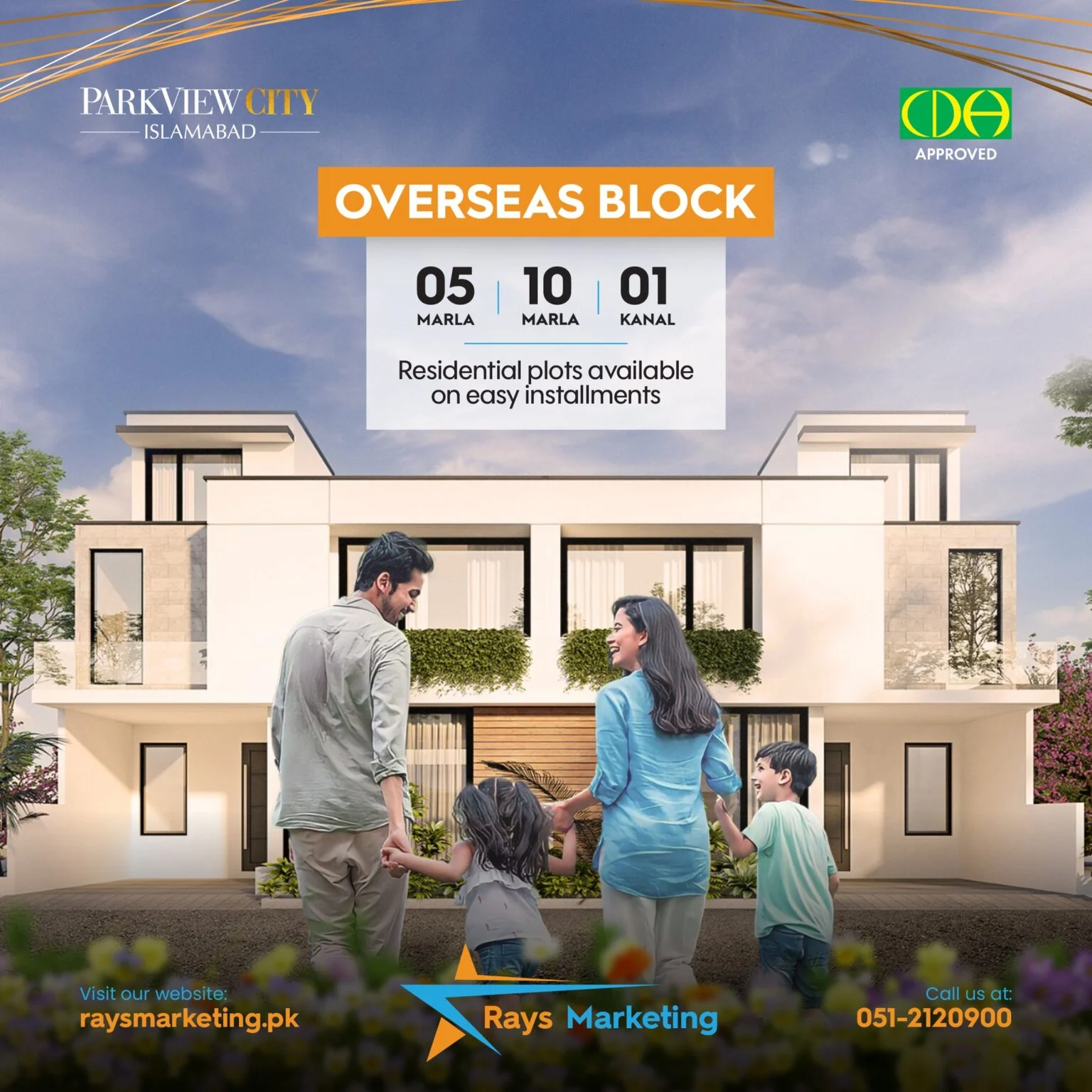 Overseas Block at Park View City, Islamabad - Top Real Estate in the capital.