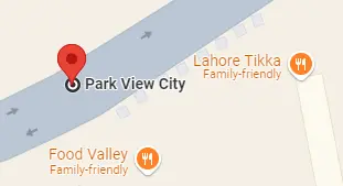 Park View City Islamabad Pin Location