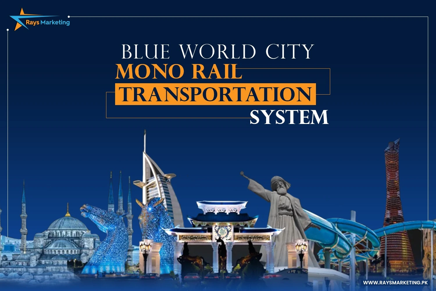 Blue-Monorail-Transportation-Systeml-Blue-World-City-Infrastructural-Development